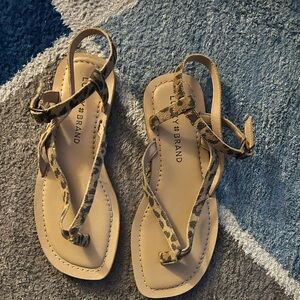 Lucky Brand Leopard Print Sandals for Women